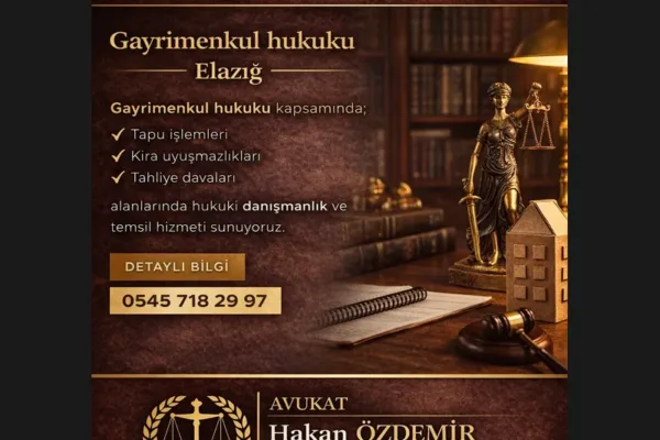 Elazığ Real Estate Lawyer