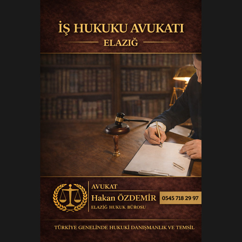 Elazığ İş Hukuku Avukatı