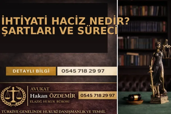 İhtiyati Haciz Nedir? Şartları ve Süreci