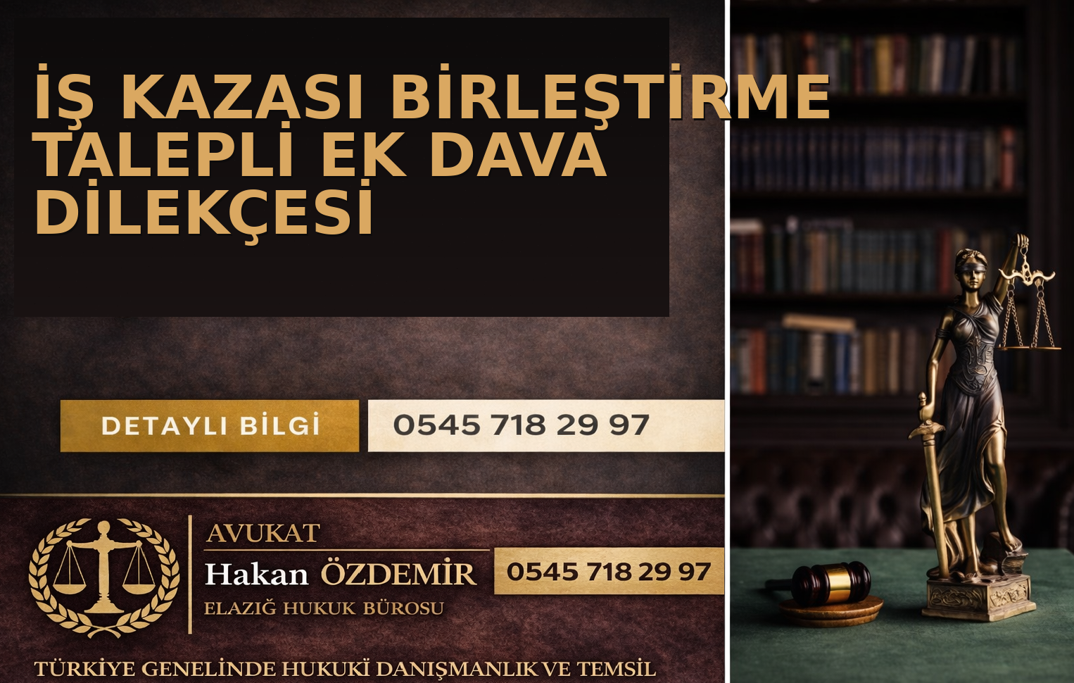 İş Kazası Birleştirme Talepli Ek Dava Dilekçesi