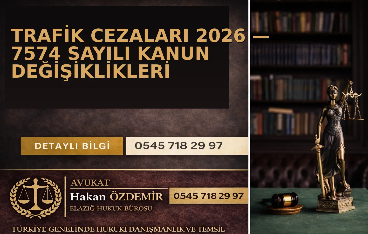 Trafik Cezaları 2026 — 7574 Sayılı Kanun Değişiklikleri